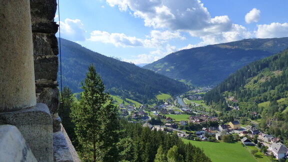 Blick vom Söller nach Ramingstein